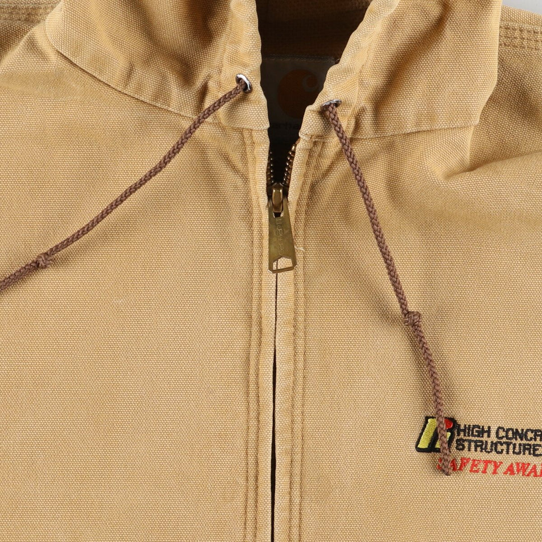 Carhartt HIGH CONCRETE STRUCTURES INC Active Jacket Duck Full Zip Parka Men's L equivalent /eaa512165