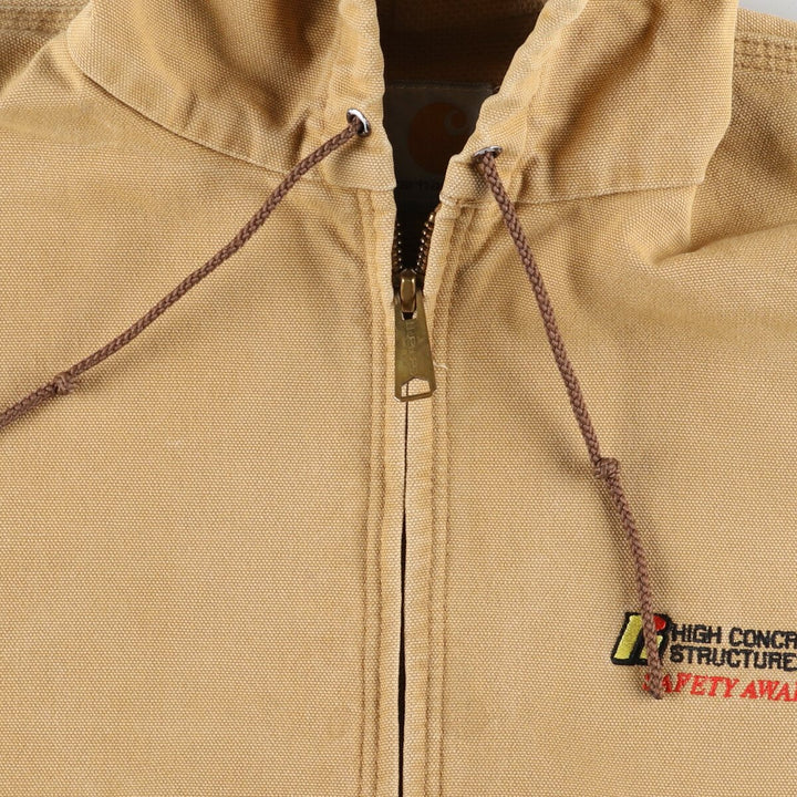 Carhartt HIGH CONCRETE STRUCTURES INC Active Jacket Duck Full Zip Parka Men's L equivalent /eaa512165