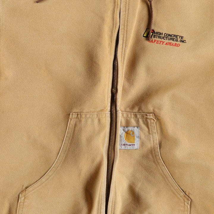 Carhartt HIGH CONCRETE STRUCTURES INC Active Jacket Duck Full Zip Parka Men's L equivalent /eaa512165