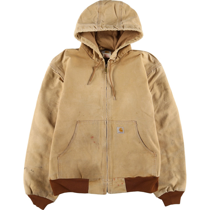 00'S Carhartt Active Jacket Duck Full Zip Parka Men's L size / eaa512168