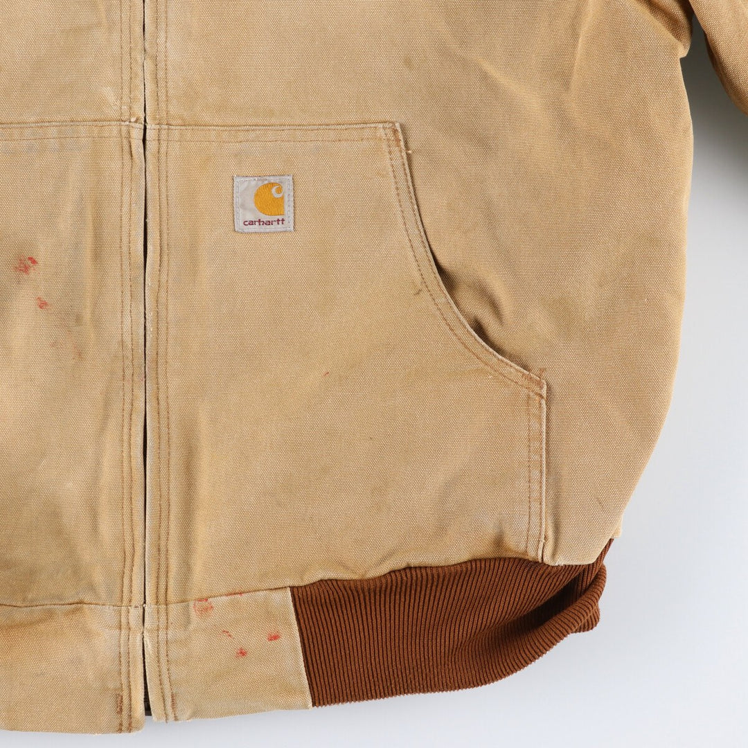 00'S Carhartt Active Jacket Duck Full Zip Parka Men's L size / eaa512168