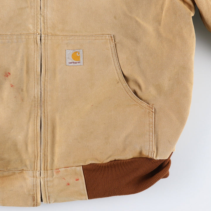 00'S Carhartt Active Jacket Duck Full Zip Parka Men's L size / eaa512168