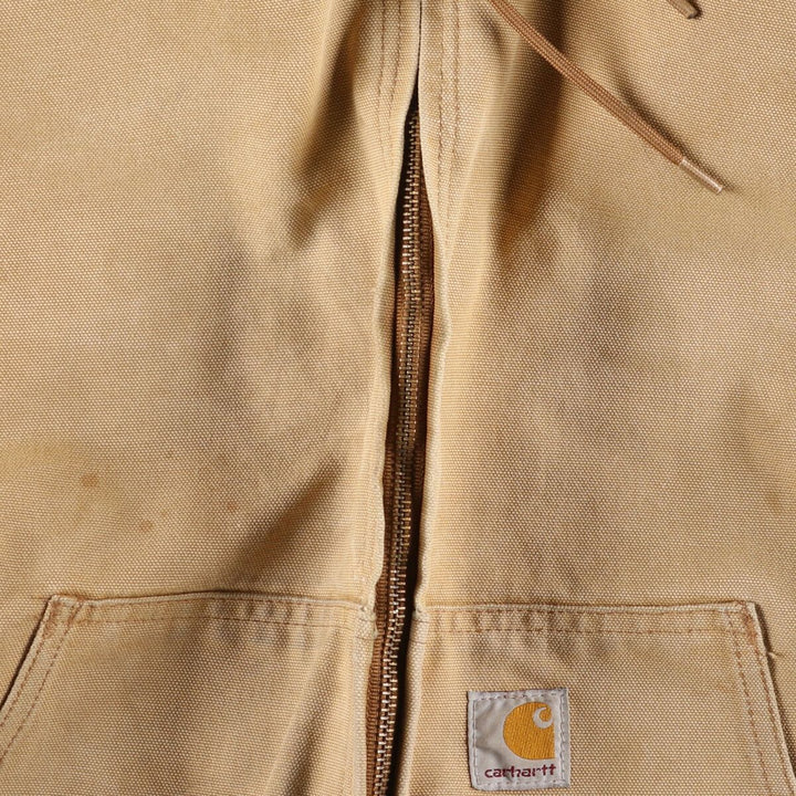 00'S Carhartt Active Jacket Duck Full Zip Parka Men's L size / eaa512168