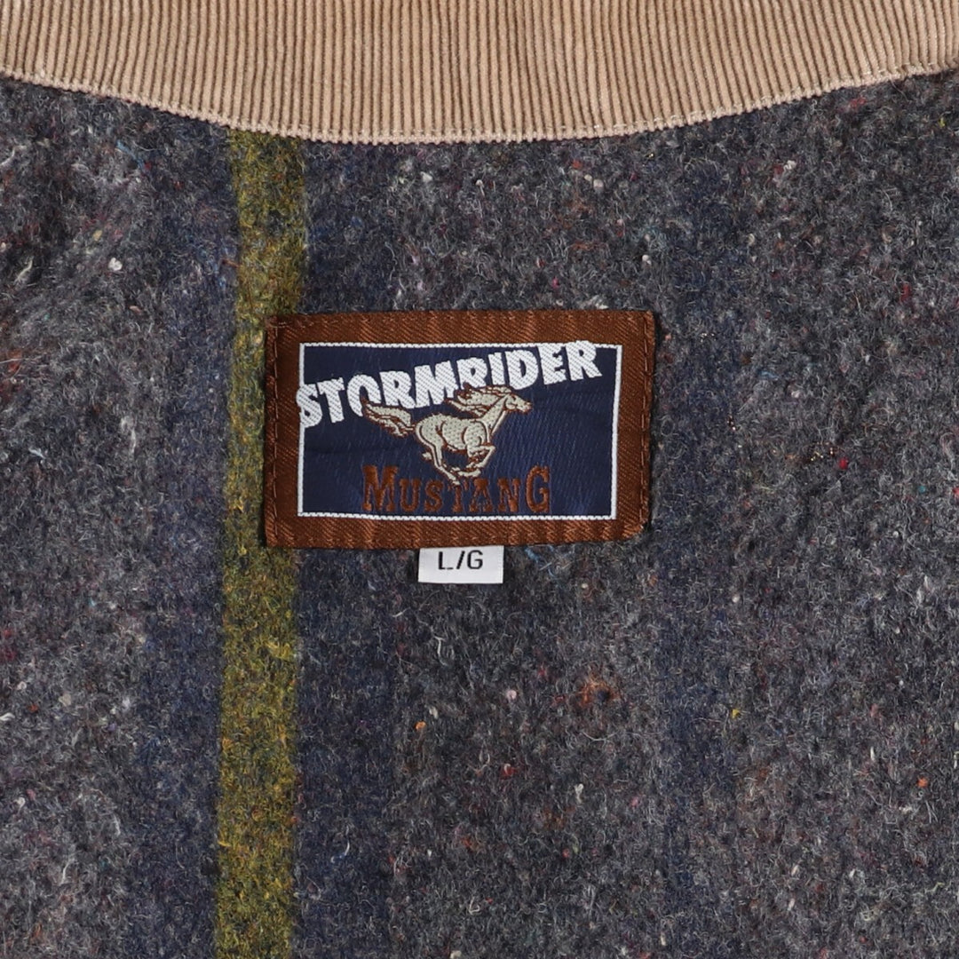 Mustang STORMRIDER denim jacket, made in Canada, men's size L /eaa512169
