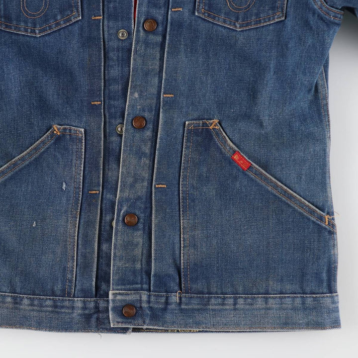 ~70'S Big Smith Vintage denim jacket, men's size M / eaa512174