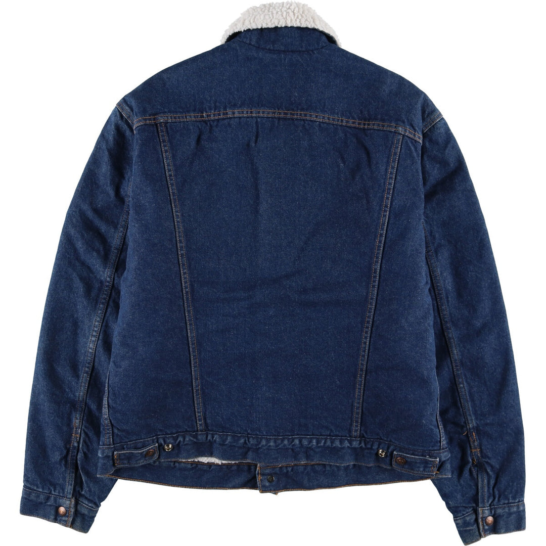 80'S Levi's 71608-0216 AUTHENTIC denim fleece jacket made in USA, men's XL equivalent, vintage /eaa512178