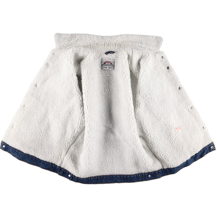 80'S Levi's 71608-0216 AUTHENTIC denim fleece jacket made in USA, men's XL equivalent, vintage /eaa512178