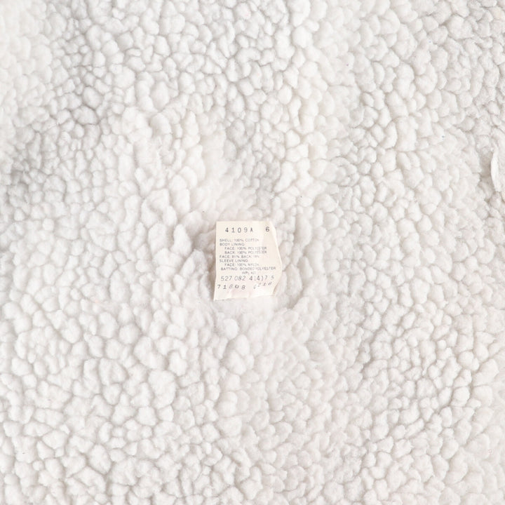 80'S Levi's 71608-0216 AUTHENTIC denim fleece jacket made in USA, men's XL equivalent, vintage /eaa512178