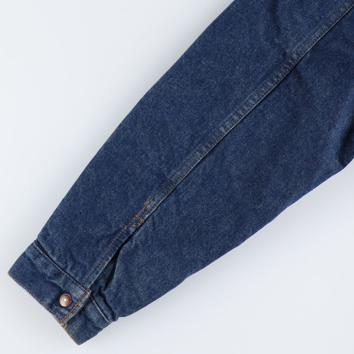 80'S Levi's 71608-0216 AUTHENTIC denim fleece jacket made in USA, men's XL equivalent, vintage /eaa512178