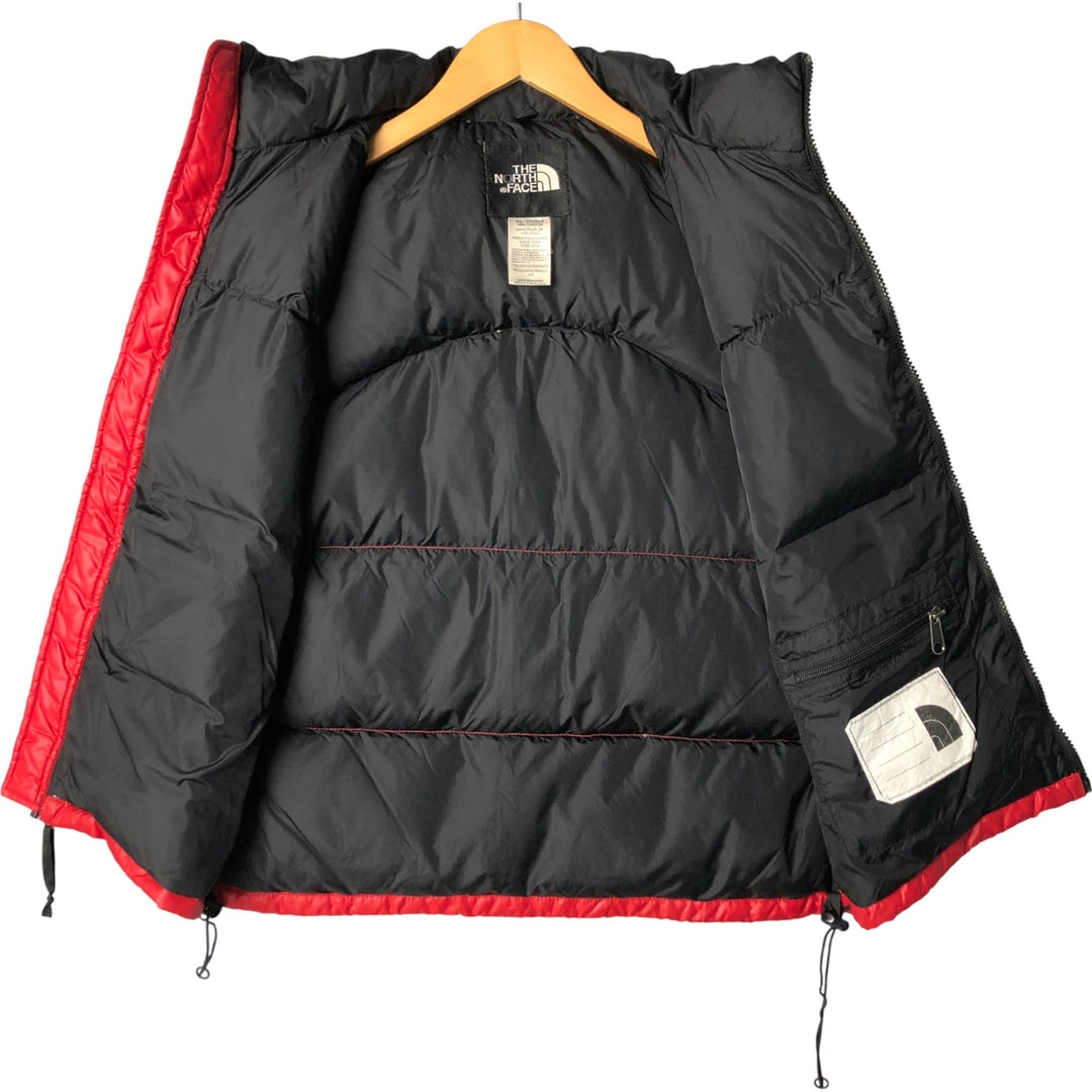 90s-00'S THE NORTH FACE Women's Down Vest, Size L polyester black type Vintage Second Hand