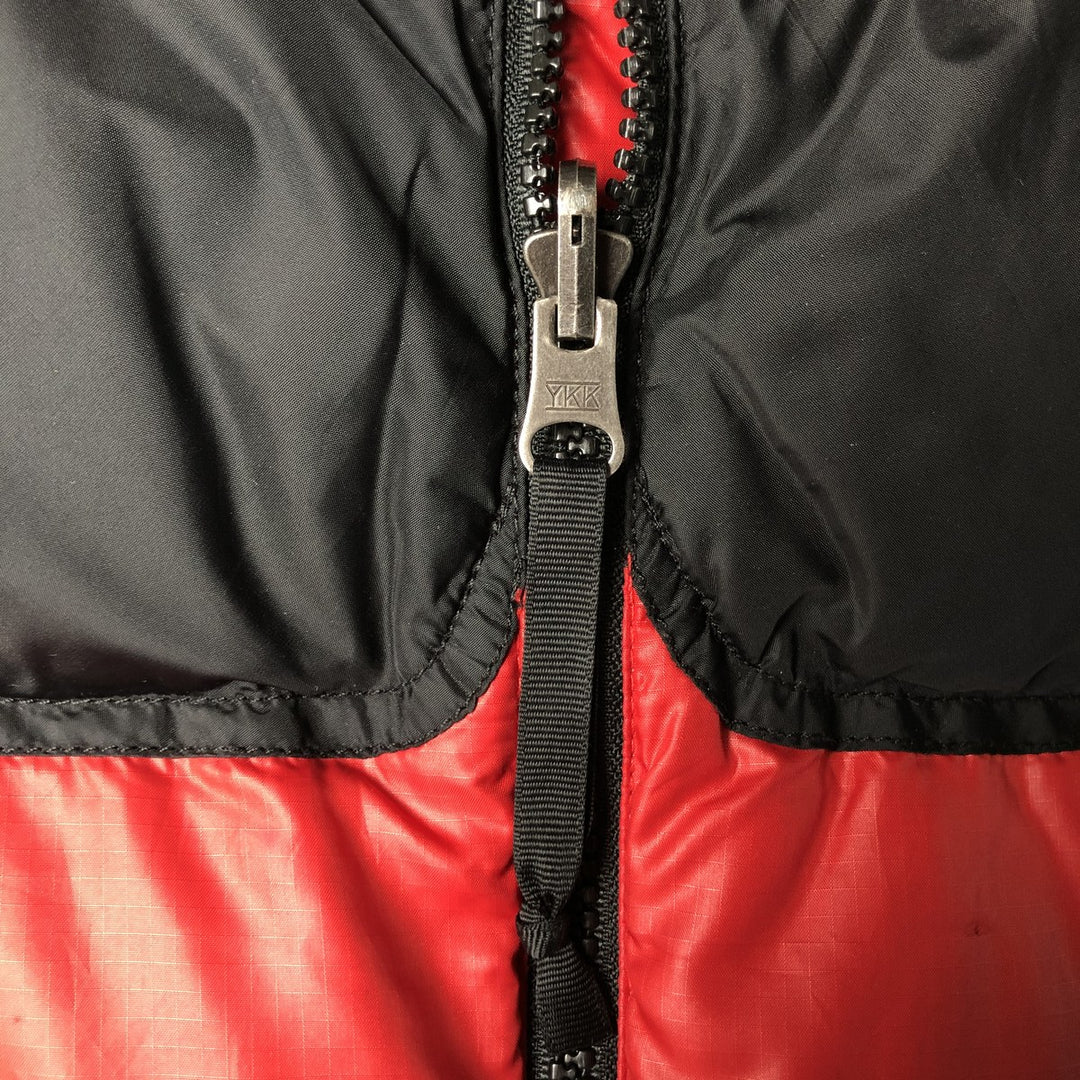 90s-00'S THE NORTH FACE Women's Down Vest, Size L polyester black type Vintage Second Hand