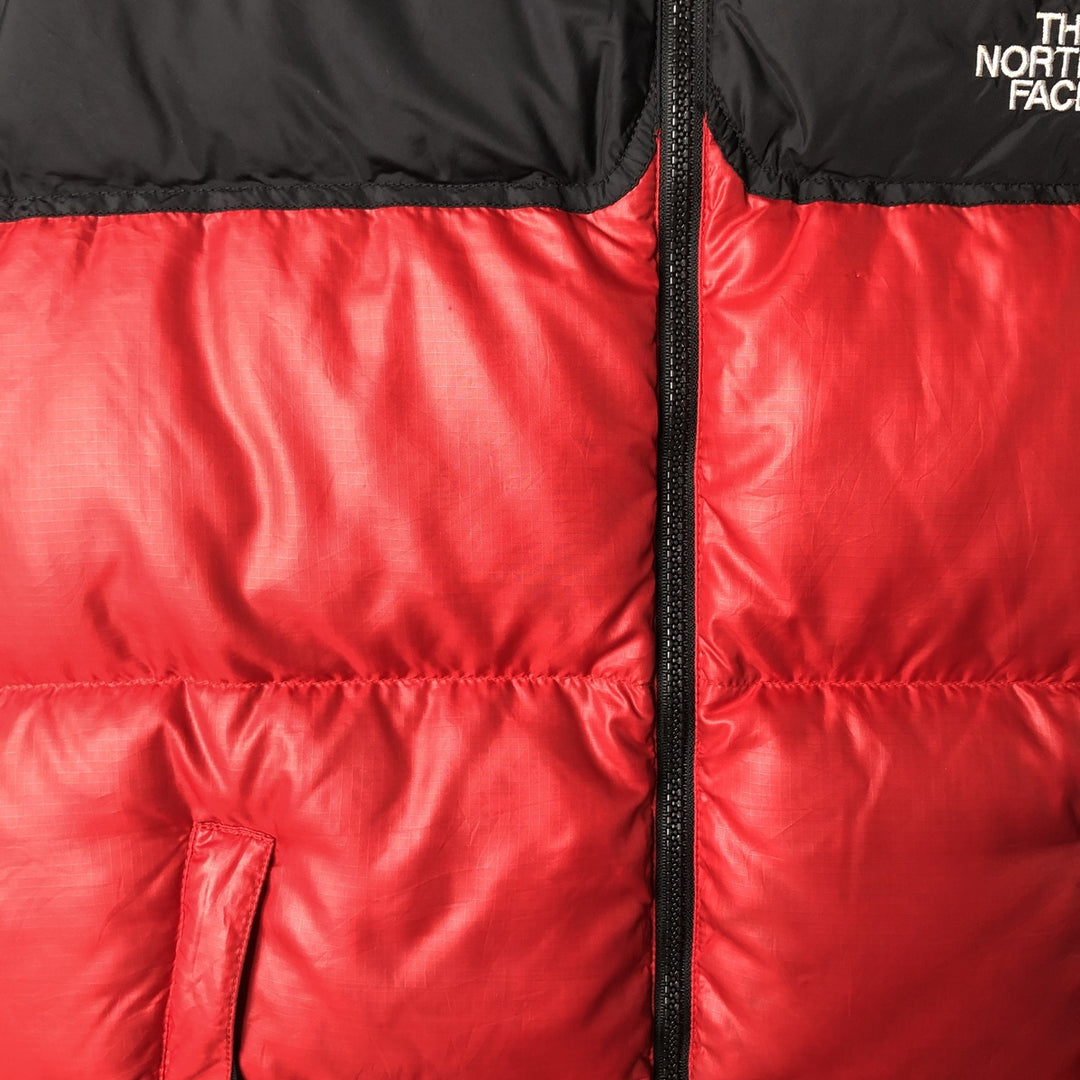 90s-00'S THE NORTH FACE Women's Down Vest, Size L polyester black type Vintage Second Hand