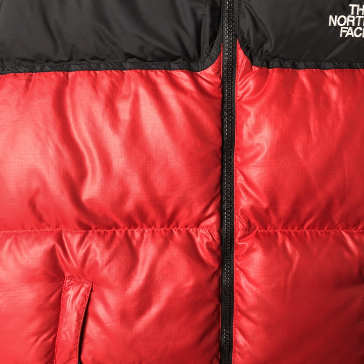 90s-00'S THE NORTH FACE Women's Down Vest, Size L polyester black type Vintage Second Hand