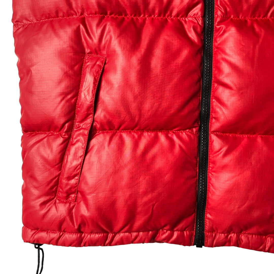 90s-00'S THE NORTH FACE Women's Down Vest, Size L polyester black type Vintage Second Hand
