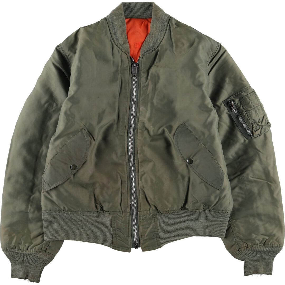 Civilian CORINTH MFG CO MA-1 type military flight jacket, men's size M /eaa512312