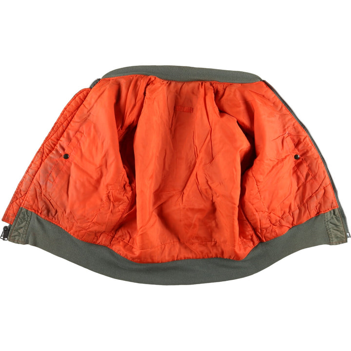 Civilian CORINTH MFG CO MA-1 type military flight jacket, men's size M /eaa512312