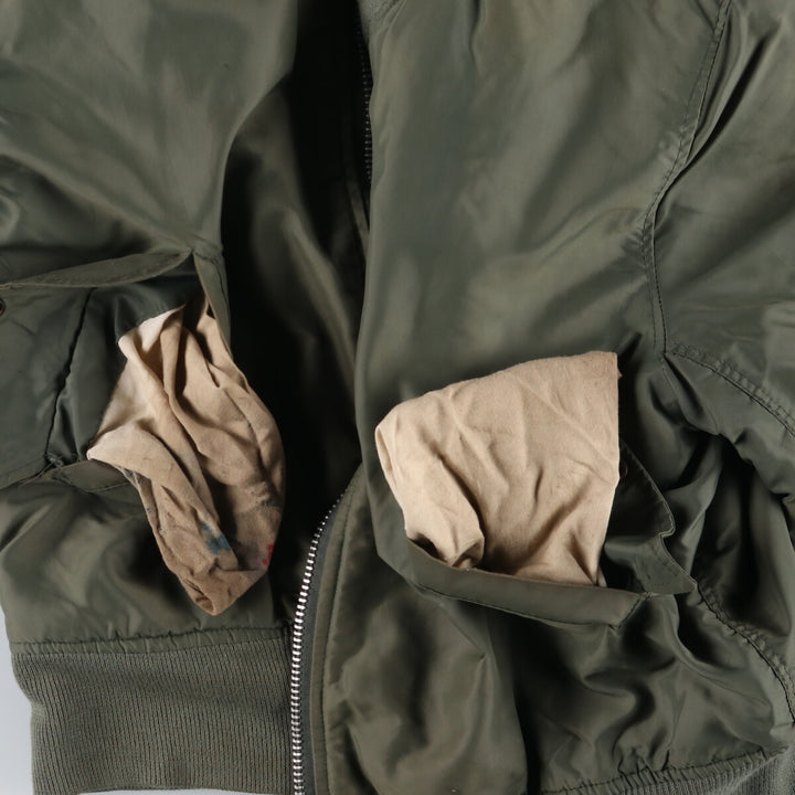 Civilian CORINTH MFG CO MA-1 type military flight jacket, men's size M /eaa512312