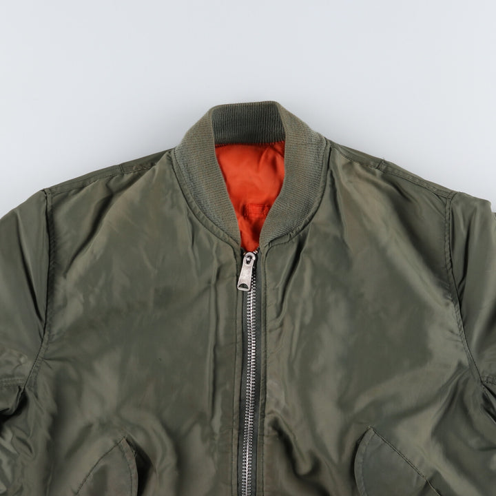 Civilian CORINTH MFG CO MA-1 type military flight jacket, men's size M /eaa512312