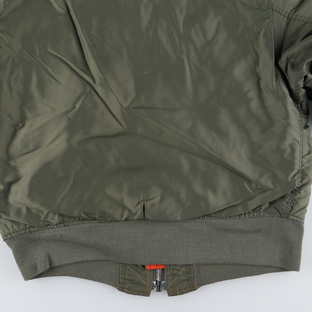 Civilian CORINTH MFG CO MA-1 type military flight jacket, men's size M /eaa512312