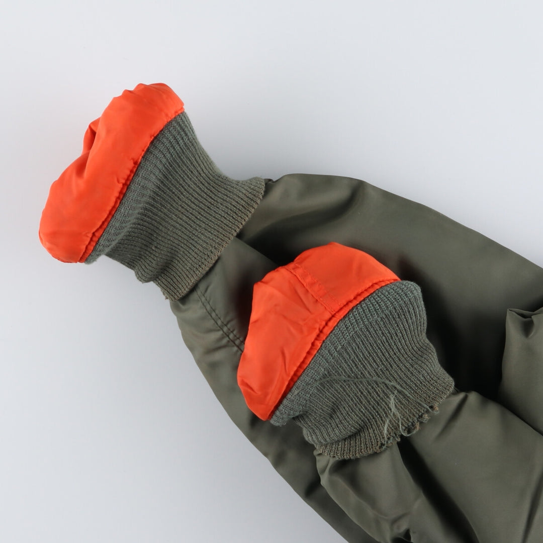 Civilian CORINTH MFG CO MA-1 type military flight jacket, men's size M /eaa512312