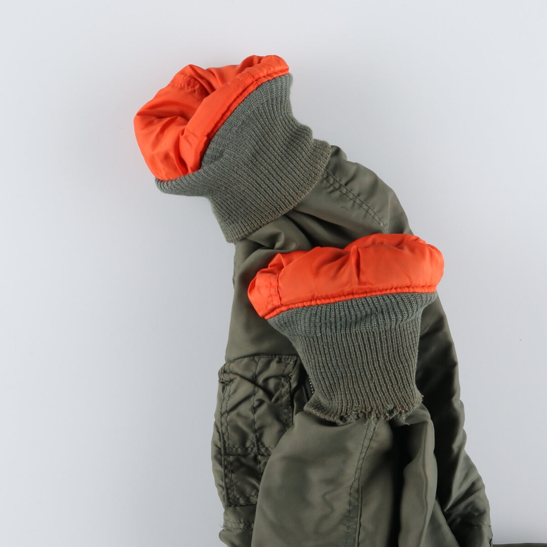 Civilian CORINTH MFG CO MA-1 type military flight jacket, men's size M /eaa512312