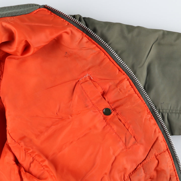 Civilian CORINTH MFG CO MA-1 type military flight jacket, men's size M /eaa512312