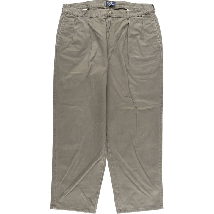 90'S Ralph Lauren POLO by Ralph Lauren Two-pleat Chino Pants Made in USA Men's W38 Vintage /eaa512326