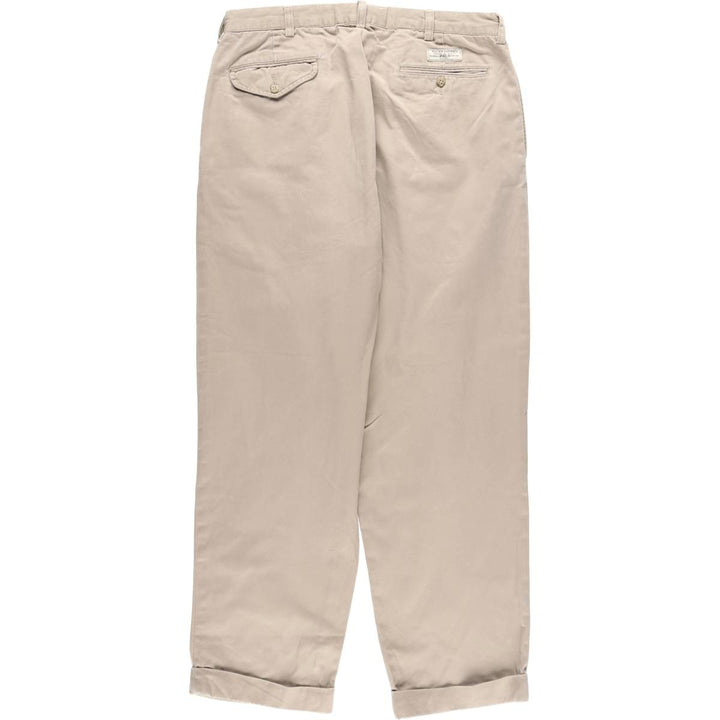Ralph Lauren POLO by Ralph Lauren HAMMOND PANT, two-pleat chino pants, men's size W34 / eaa512340