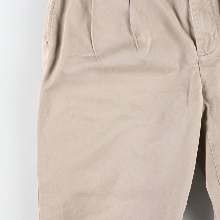 Ralph Lauren POLO by Ralph Lauren HAMMOND PANT, two-pleat chino pants, men's size W34 / eaa512340