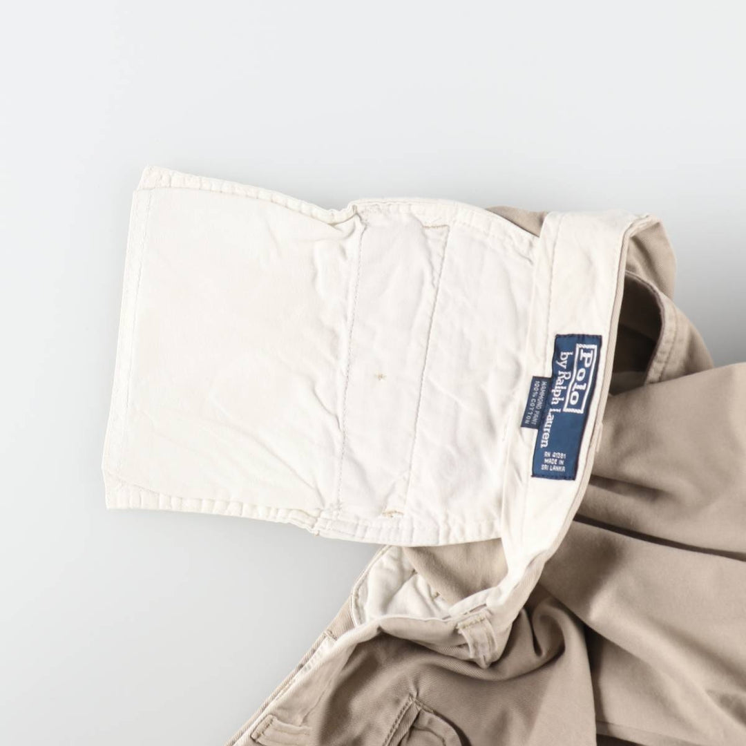 Ralph Lauren POLO by Ralph Lauren HAMMOND PANT, two-pleat chino pants, men's size W34 / eaa512340