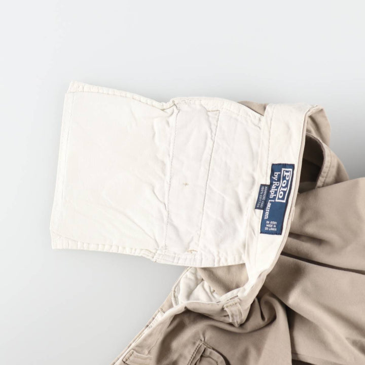 Ralph Lauren POLO by Ralph Lauren HAMMOND PANT, two-pleat chino pants, men's size W34 / eaa512340