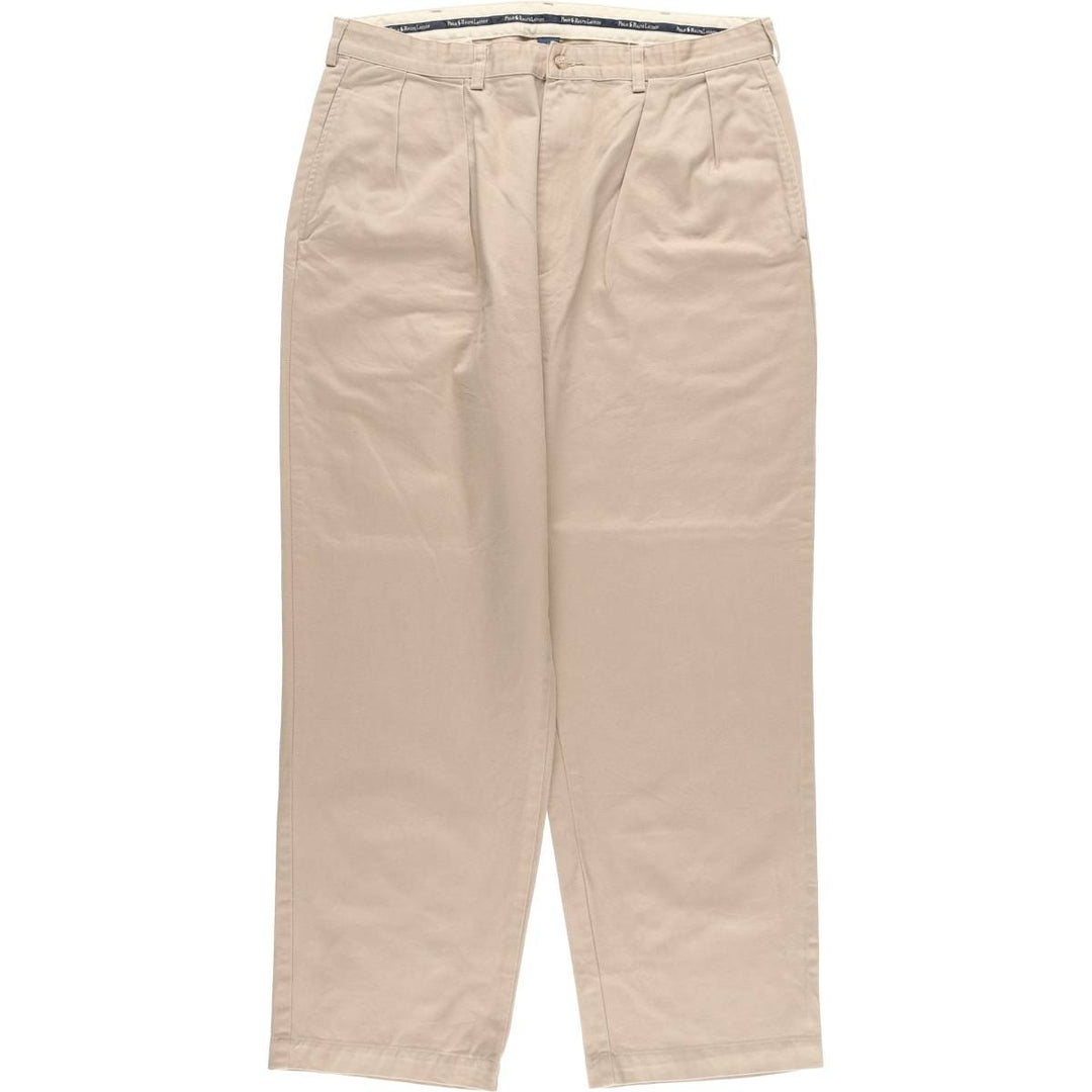 Ralph Lauren POLO by Ralph Lauren ANDREW PANT Two-pleat chino pants for men, equivalent to W37 / eaa512346