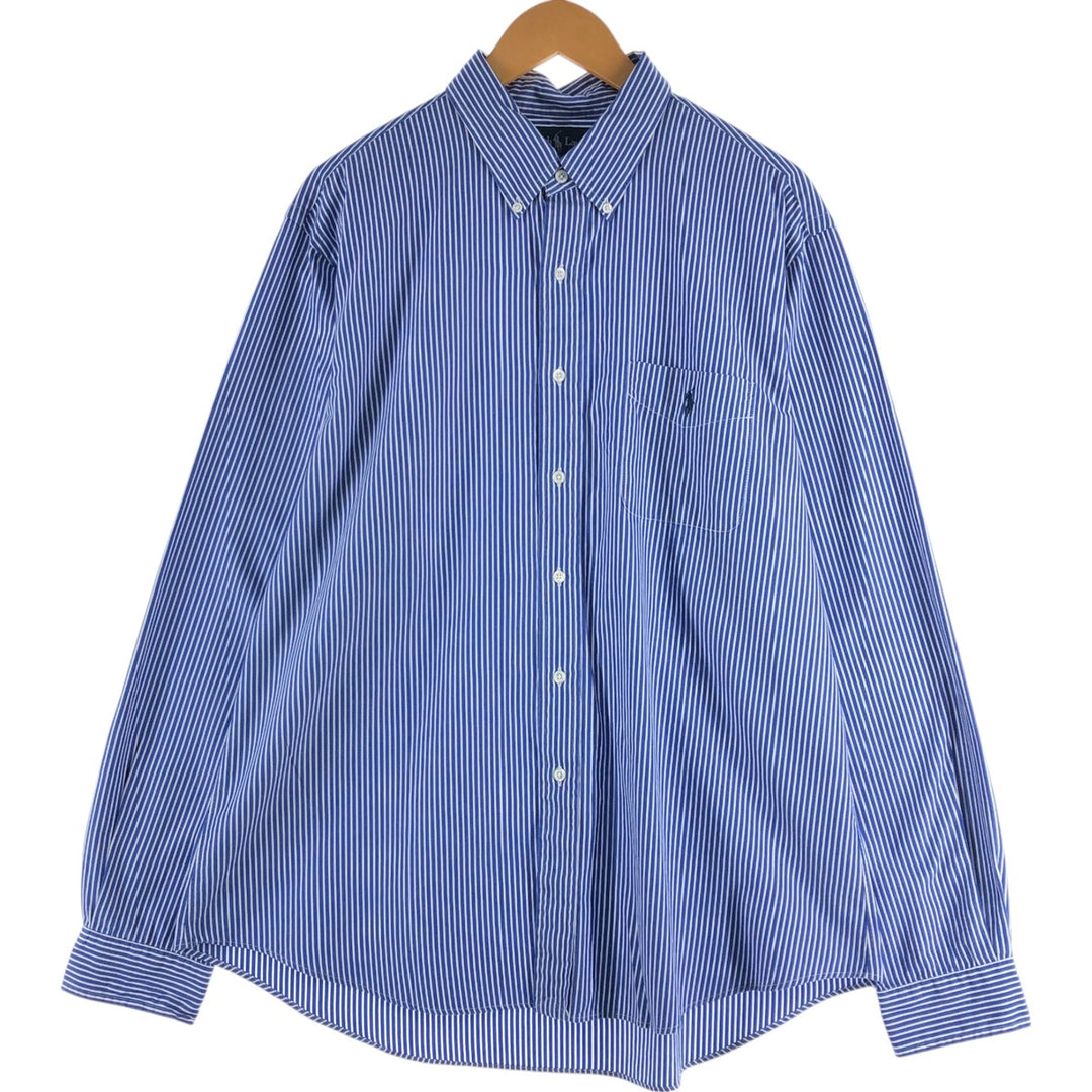 Ralph Lauren CUSTOM FIT long sleeve button down striped shirt men's XL equivalent /eaa512375