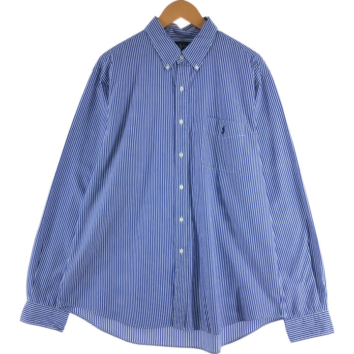 Ralph Lauren CUSTOM FIT long sleeve button down striped shirt men's XL equivalent /eaa512375