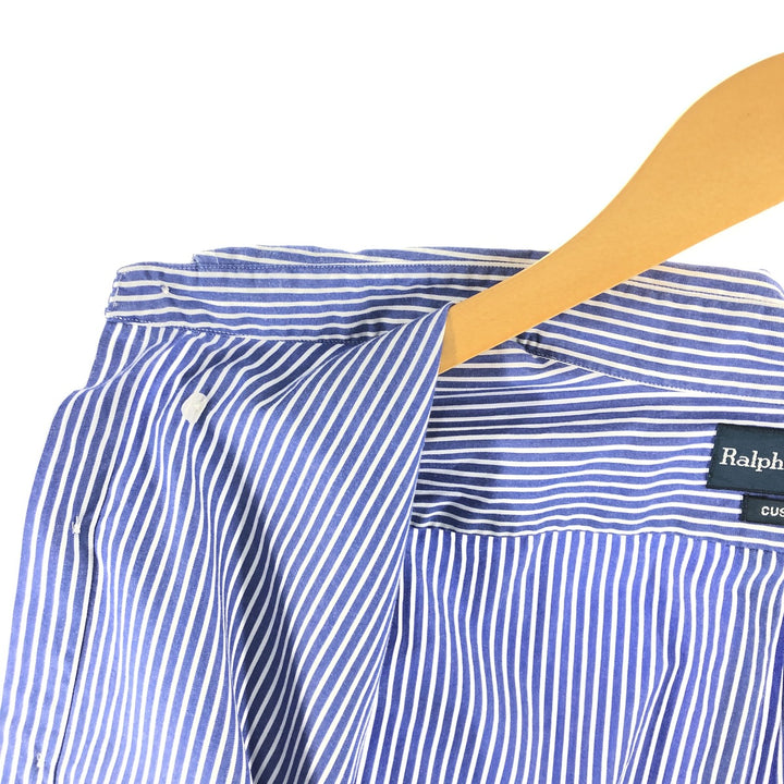 Ralph Lauren CUSTOM FIT long sleeve button down striped shirt men's XL equivalent /eaa512375