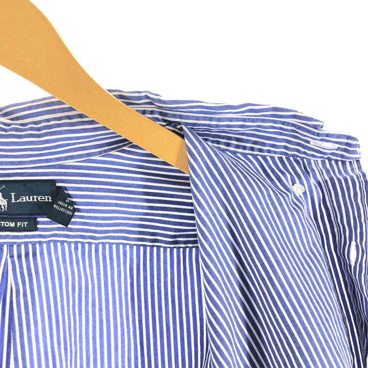 Ralph Lauren CUSTOM FIT long sleeve button down striped shirt men's XL equivalent /eaa512375