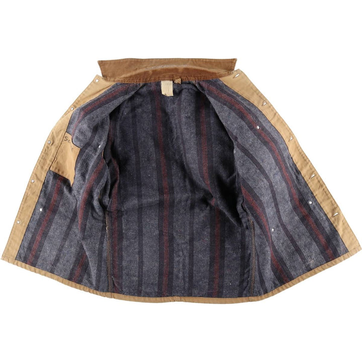 80s~90'S Carhartt Michigan Chore Coat Duck Coverall Made in USA Men's L Size Vintage /eaa512406