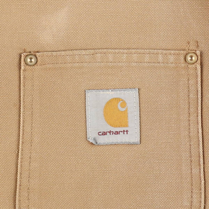 80s~90'S Carhartt Michigan Chore Coat Duck Coverall Made in USA Men's L Size Vintage /eaa512406