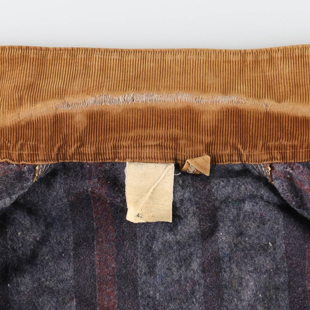 80s~90'S Carhartt Michigan Chore Coat Duck Coverall Made in USA Men's L Size Vintage /eaa512406