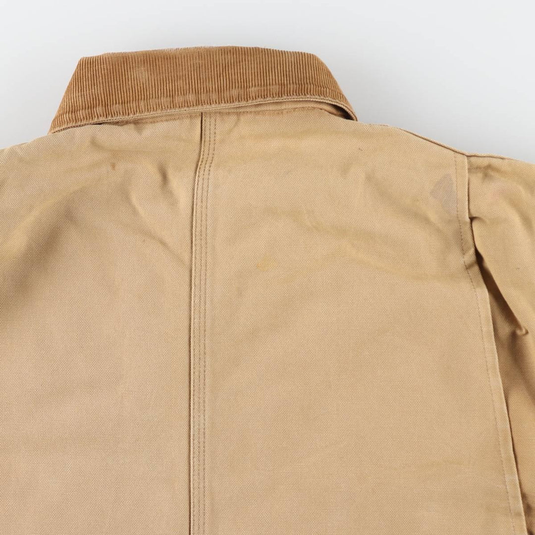 80s~90'S Carhartt Michigan Chore Coat Duck Coverall Made in USA Men's L Size Vintage /eaa512406