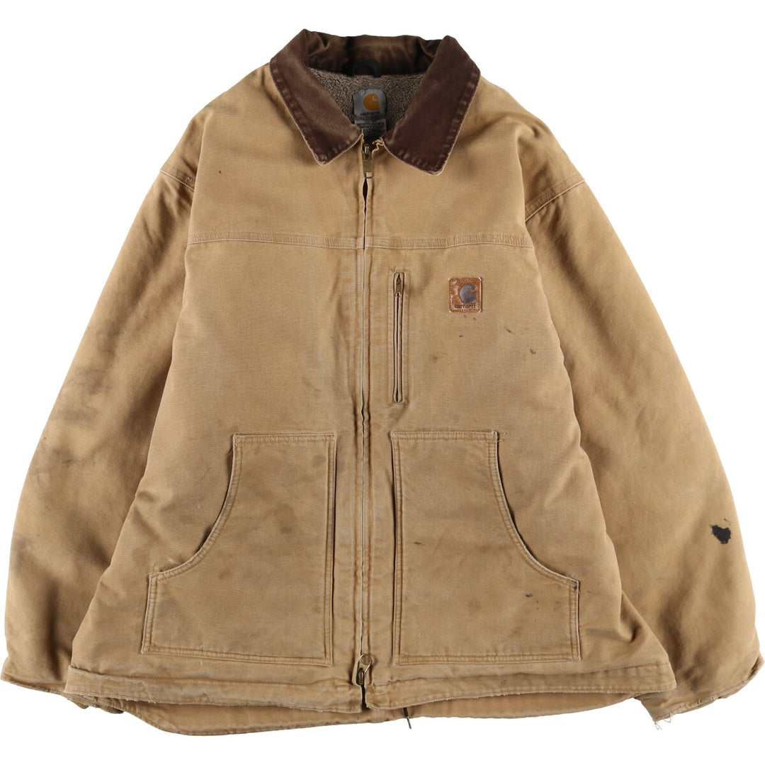 00'S Carhartt Ridge Coat Duck Work Jacket Men's XXL / eaa512413