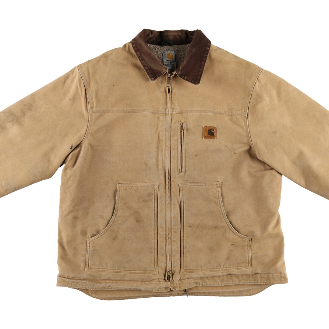 00'S Carhartt Ridge Coat Duck Work Jacket Men's XXL / eaa512413