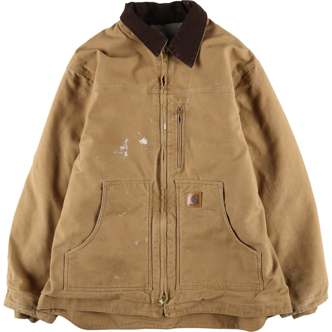 00'S Carhartt Ridge Coat Duck Work Jacket Men's XL size /eaa512414