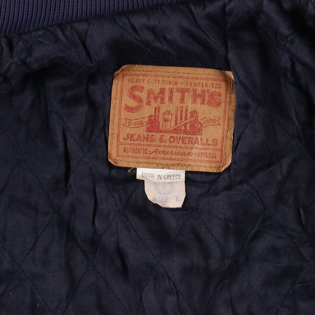 90'S SMITH'S High Neck Padded Denim Jacket Men's Size L Vintage /eaa512420