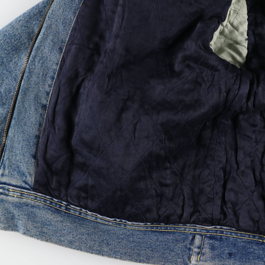 90'S SMITH'S High Neck Padded Denim Jacket Men's Size L Vintage /eaa512420