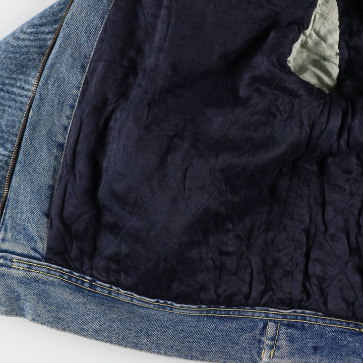 90'S SMITH'S High Neck Padded Denim Jacket Men's Size L Vintage /eaa512420