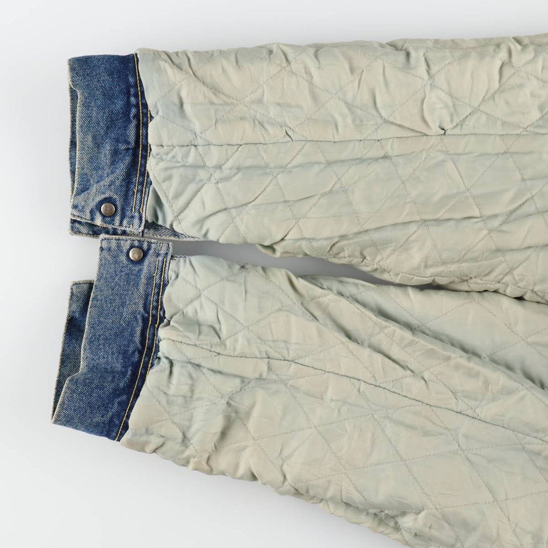 90'S SMITH'S High Neck Padded Denim Jacket Men's Size L Vintage /eaa512420