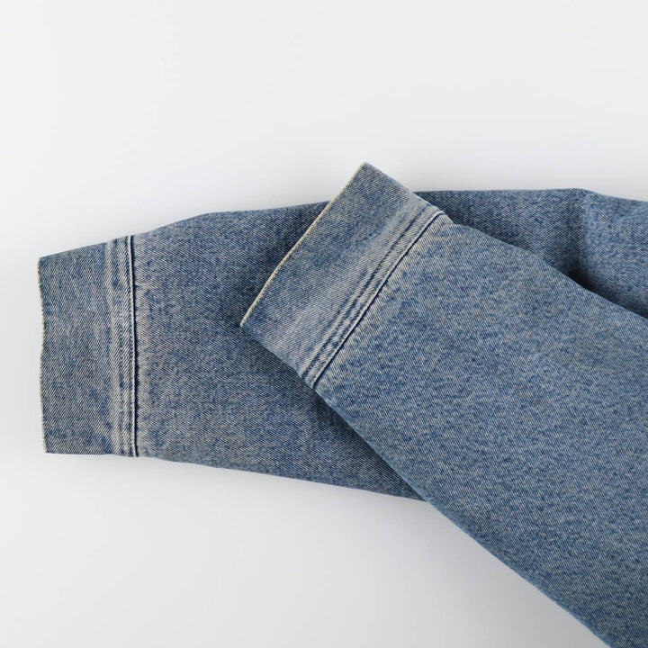 90'S SMITH'S High Neck Padded Denim Jacket Men's Size L Vintage /eaa512420