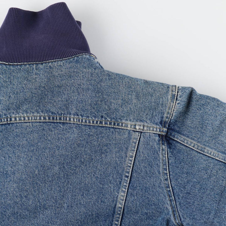 90'S SMITH'S High Neck Padded Denim Jacket Men's Size L Vintage /eaa512420