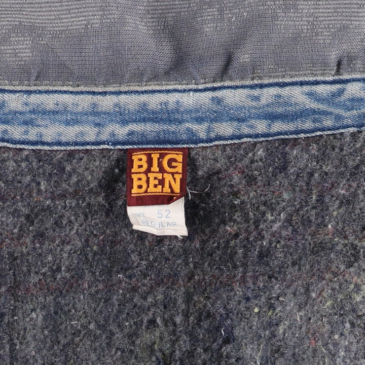 80'S Big Ben BIGBEN denim coveralls, men's XXL size, vintage / eaa512427